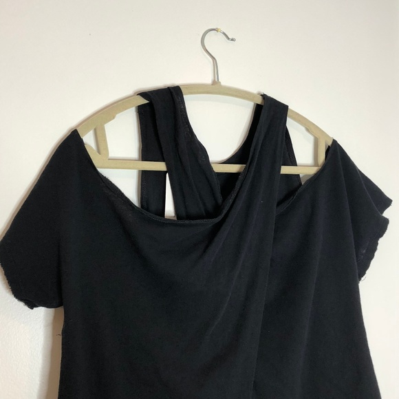 NWT Free People Taurus Tee Cold Shoulder Top Sm - Picture 4 of 6